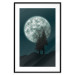 Wall Poster Beautiful Full Moon - sky and forest tree landscape against the night backdrop 129155 additionalThumb 15