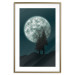 Wall Poster Beautiful Full Moon - sky and forest tree landscape against the night backdrop 129155 additionalThumb 14