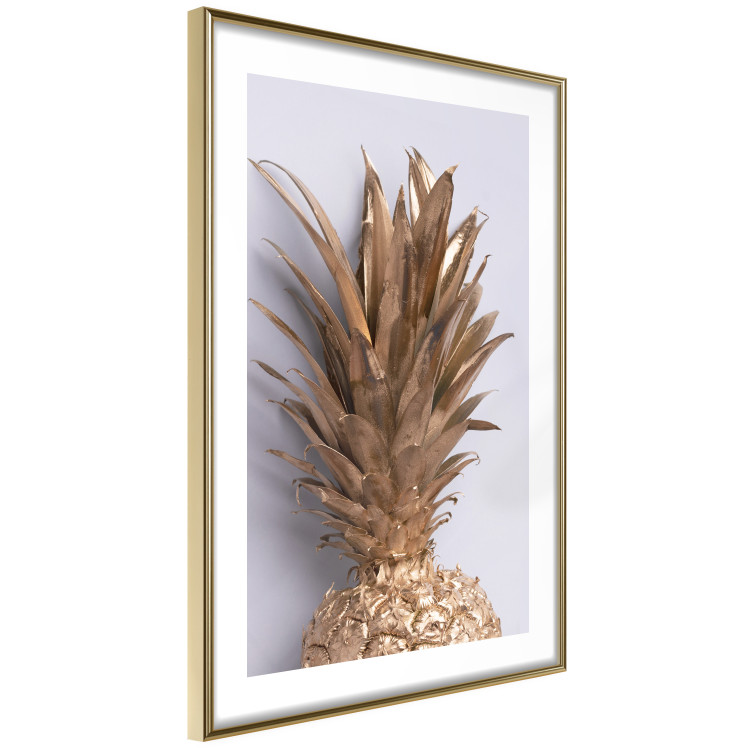 Poster Golden Fruit - summer composition with tropical plant on a uniform background 129355 additionalImage 9