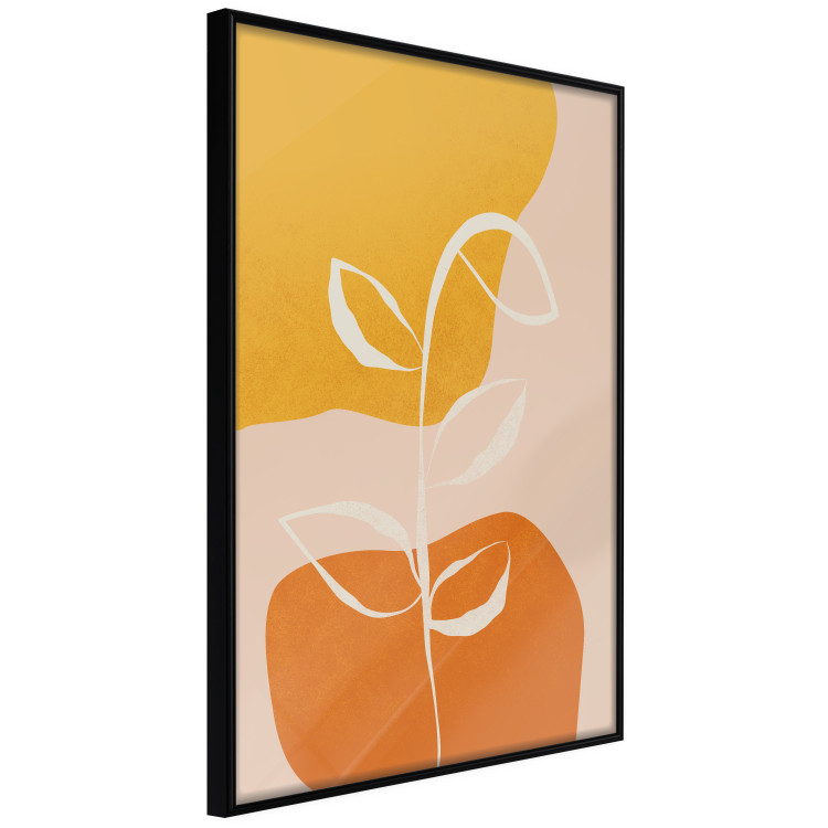 Poster Young Plant - abstract plant on a colorful and pastel background 135655 additionalImage 20