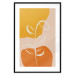 Poster Young Plant - abstract plant on a colorful and pastel background 135655 additionalThumb 8