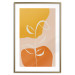 Poster Young Plant - abstract plant on a colorful and pastel background 135655 additionalThumb 7