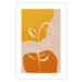 Poster Young Plant - abstract plant on a colorful and pastel background 135655 additionalThumb 8