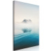 Canvas Misty Bay (1-piece) Vertical - picturesque waterfront landscape 138755 additionalThumb 2