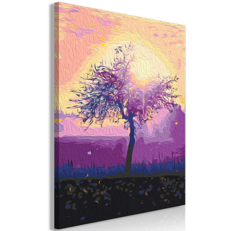 Paint by number Creamy Morning - Purple Sky Against the Backdrop of Sunrise 145155 additionalImage 7