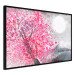 Wall Poster Japanese Views - Landscape With Mount Fuji and a Pink Tree  145755 additionalThumb 4