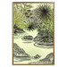 Poster Tropical Lake - Watercolor Landscape in Shades of Green 150055 additionalThumb 25
