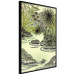 Poster Tropical Lake - Watercolor Landscape in Shades of Green 150055 additionalThumb 5