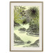 Poster Tropical Lake - Watercolor Landscape in Shades of Green 150055 additionalThumb 23