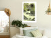 Poster Tropical Lake - Watercolor Landscape in Shades of Green 150055 additionalThumb 10