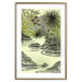 Poster Tropical Lake - Watercolor Landscape in Shades of Green 150055 additionalThumb 17