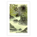 Poster Tropical Lake - Watercolor Landscape in Shades of Green 150055 additionalThumb 14