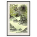 Poster Tropical Lake - Watercolor Landscape in Shades of Green 150055 additionalThumb 22