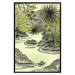 Poster Tropical Lake - Watercolor Landscape in Shades of Green 150055 additionalThumb 26