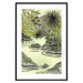 Poster Tropical Lake - Watercolor Landscape in Shades of Green 150055 additionalThumb 16