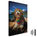 Canvas AI Bearded Collie Dog - Rasta Animal Chilling on Paradise Beach - Vertical 150255 additionalThumb 8