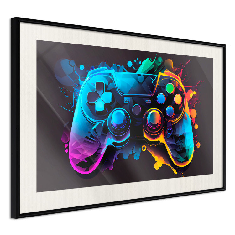 Poster Colorful Controller - A Multi-Colored Design for the Player’s Room 150655 additionalImage 12
