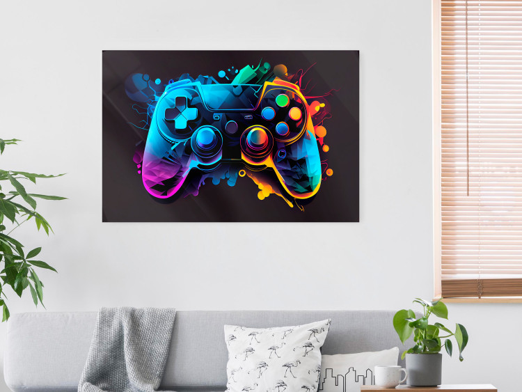 Poster Colorful Controller - A Multi-Colored Design for the Player’s Room 150655 additionalImage 14