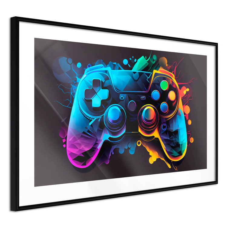 Poster Colorful Controller - A Multi-Colored Design for the Player’s Room 150655 additionalImage 7