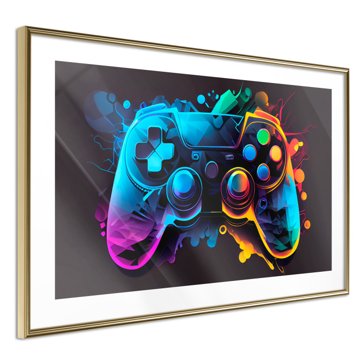 Poster Colorful Controller - A Multi-Colored Design for the Player’s Room 150655 additionalImage 5