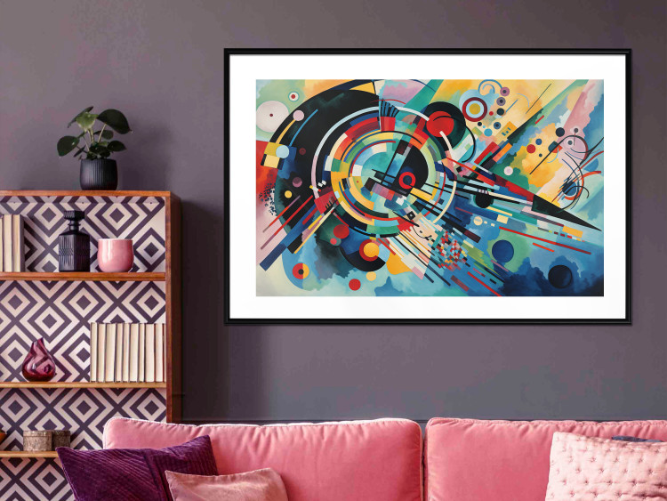 Poster A Burst of Color - Abstraction Inspired by Kandinsky’s Style 151155 additionalImage 22
