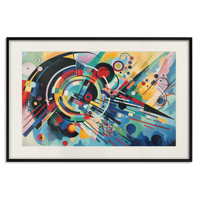 Poster A Burst of Color - Abstraction Inspired by Kandinsky’s Style 151155 additionalImage 16