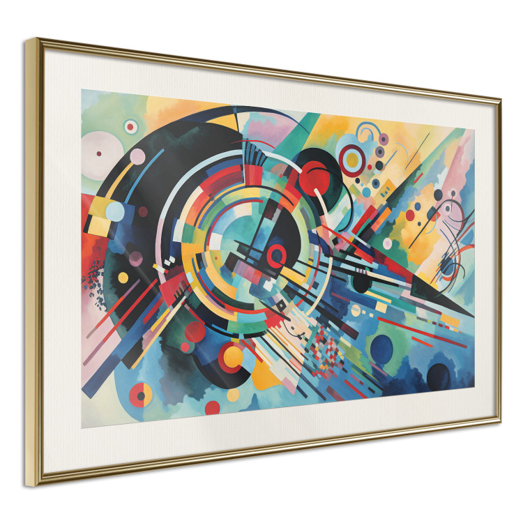 Poster A Burst of Color - Abstraction Inspired by Kandinsky’s Style 151155 additionalImage 8