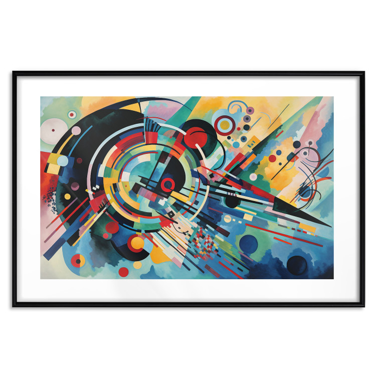 Poster A Burst of Color - Abstraction Inspired by Kandinsky’s Style 151155 additionalImage 25