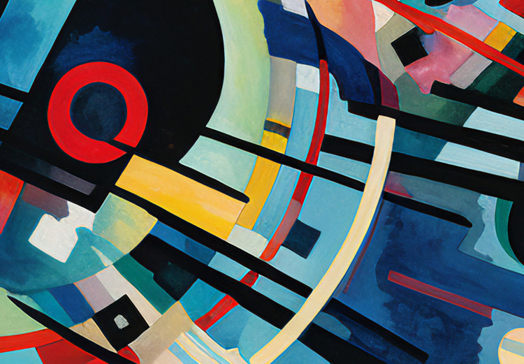 Poster A Burst of Color - Abstraction Inspired by Kandinsky’s Style 151155 additionalImage 3