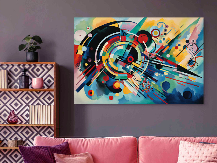 Poster A Burst of Color - Abstraction Inspired by Kandinsky’s Style 151155 additionalImage 19