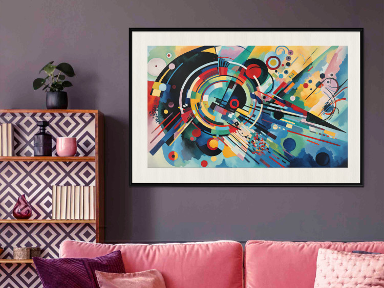 Poster A Burst of Color - Abstraction Inspired by Kandinsky’s Style 151155 additionalImage 20