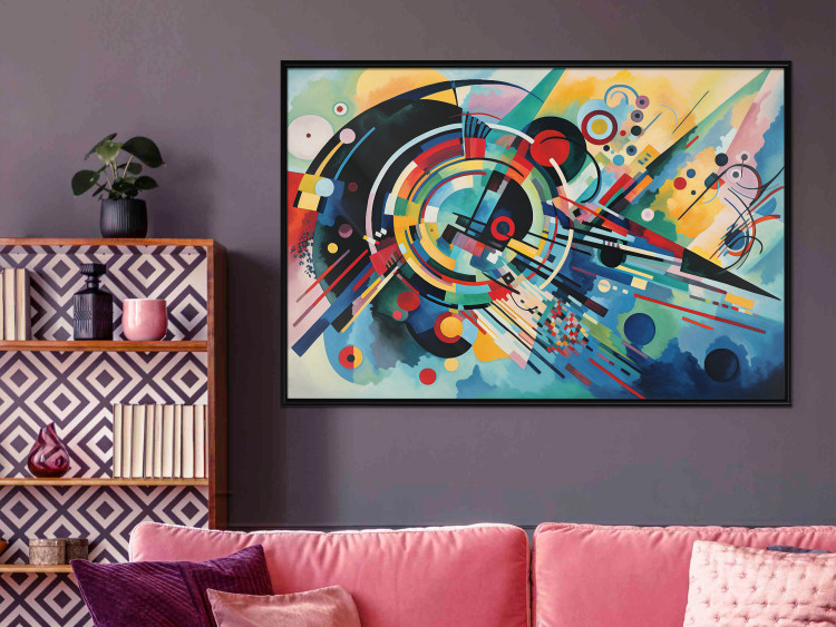 Poster A Burst of Color - Abstraction Inspired by Kandinsky’s Style 151155 additionalImage 12