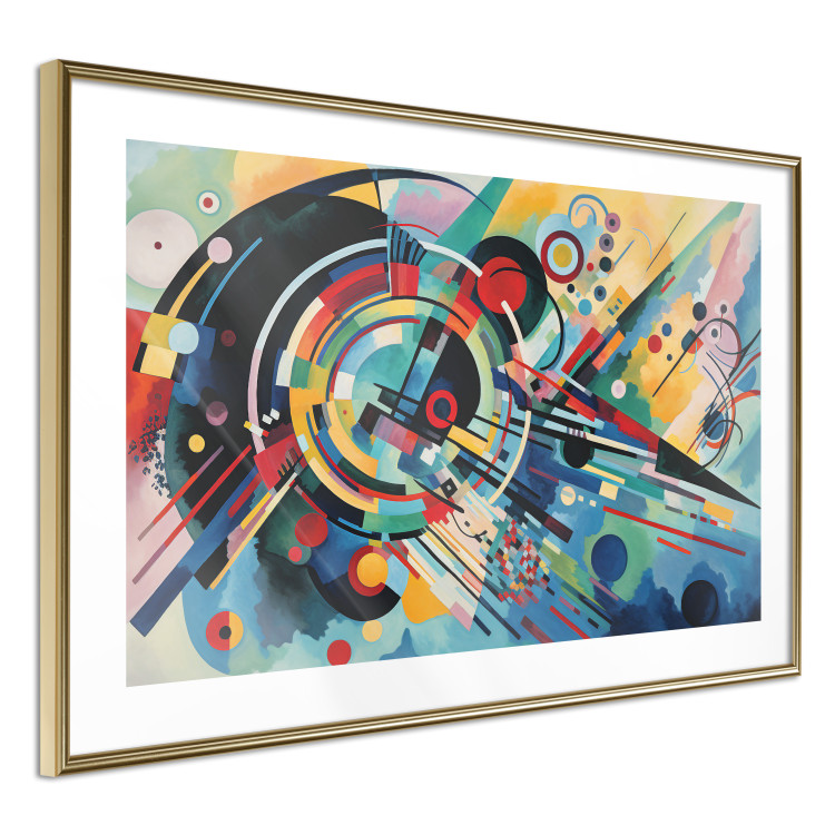 Poster A Burst of Color - Abstraction Inspired by Kandinsky’s Style 151155 additionalImage 9