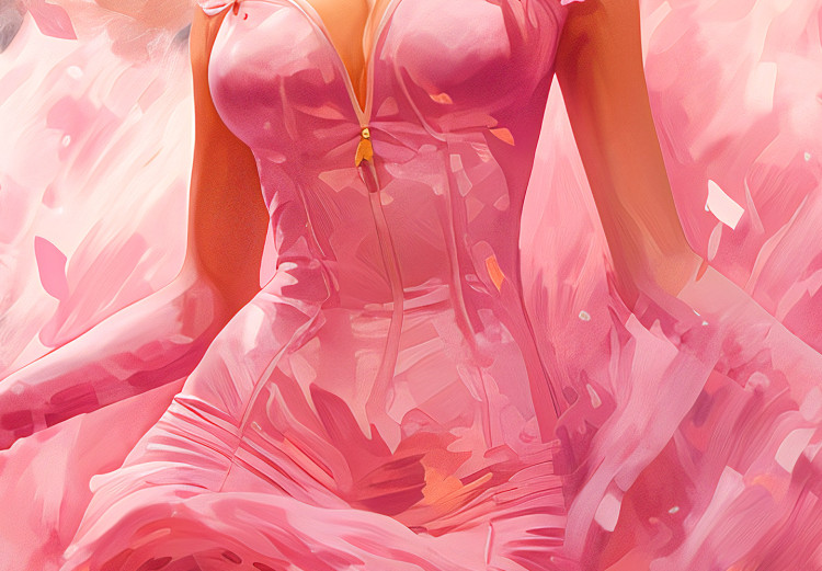 Wall Poster A Burst of Pink - Barbie Walking Through the City in an Amazing Dress 151555 additionalImage 2