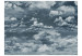 Photo Wallpaper Dark sky - gray cloudy on a navy blue background 59855 additionalThumb 1