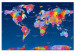 Decorative Pinboard World Map: Artistic Fantasy 95955 additionalThumb 2