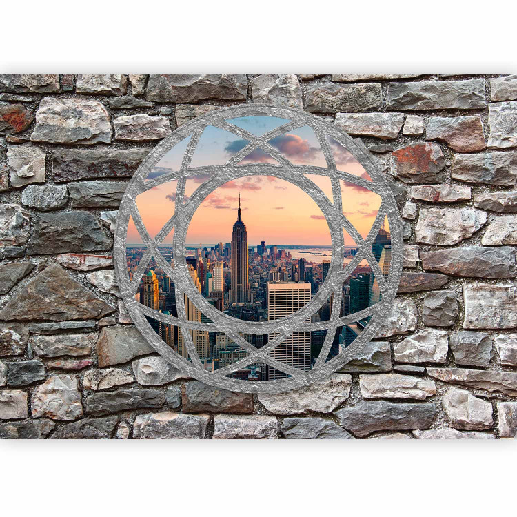 Wall Mural Architecture in New York - view through a window from behind a walled wall 97255 additionalImage 5