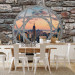 Wall Mural Architecture in New York - view through a window from behind a walled wall 97255 additionalThumb 6