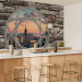 Wall Mural Architecture in New York - view through a window from behind a walled wall 97255 additionalThumb 7