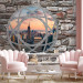 Wall Mural Architecture in New York - view through a window from behind a walled wall 97255