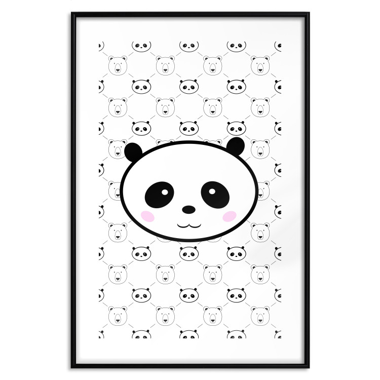 Wall Poster Pandas and Bears - fun black and white animal composition 114565 additionalImage 15