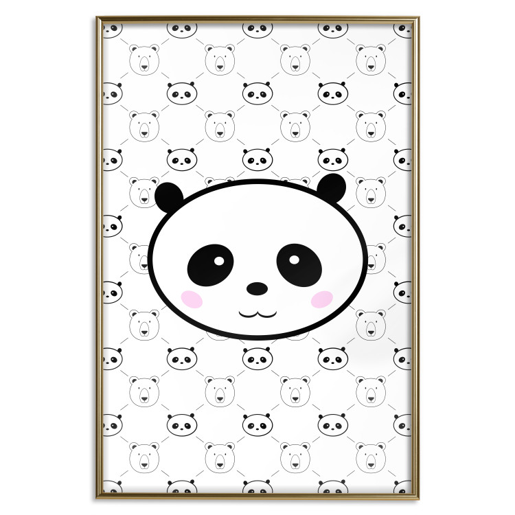 Wall Poster Pandas and Bears - fun black and white animal composition 114565 additionalImage 16