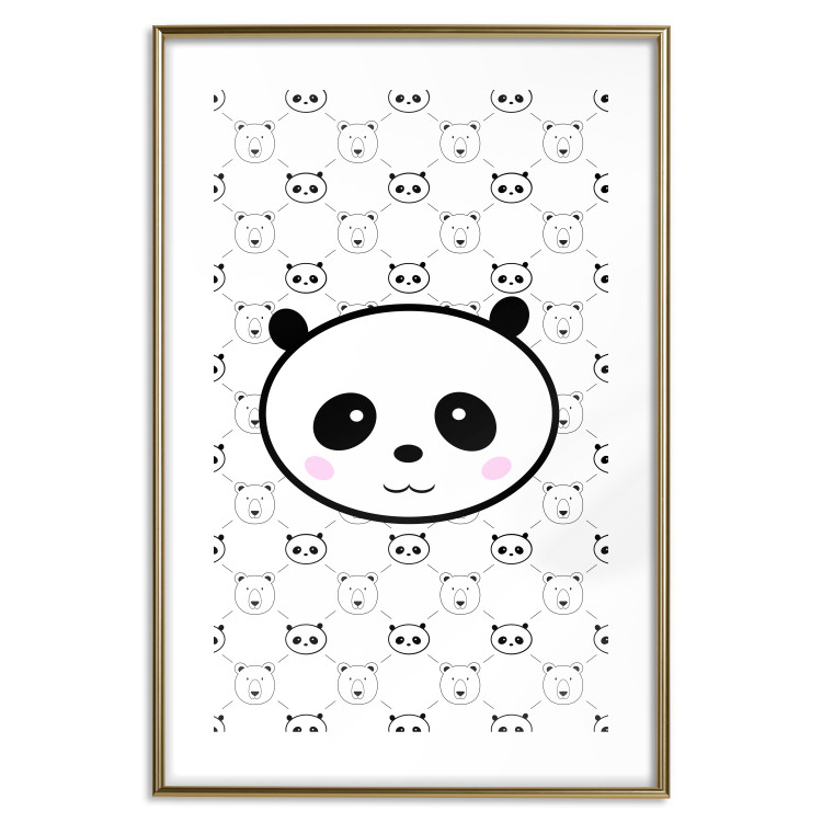 Wall Poster Pandas and Bears - fun black and white animal composition 114565 additionalImage 14