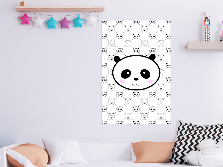 Wall Poster Pandas and Bears - fun black and white animal composition 114565 additionalImage 17