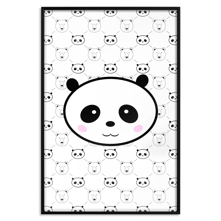 Wall Poster Pandas and Bears - fun black and white animal composition 114565 additionalImage 18
