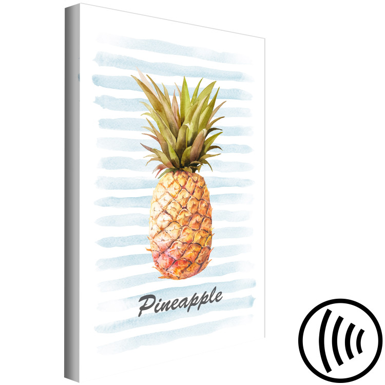 Canvas Pineapple and Stripes (1 Part) Vertical 115265 additionalImage 6