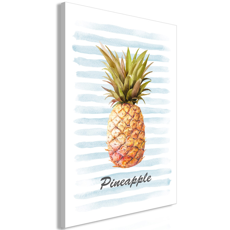 Canvas Pineapple and Stripes (1 Part) Vertical 115265 additionalImage 2