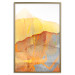 Wall Poster Noble Stone - colorful abstraction with predominance of orange 117765 additionalThumb 16