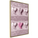 Poster Faces of Love - fully pink composition with shiny hearts 118265 additionalThumb 13