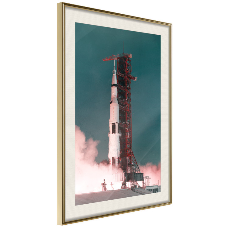 Poster Great Launch - rocket launch to the moon from the launch pad 123165 additionalImage 3